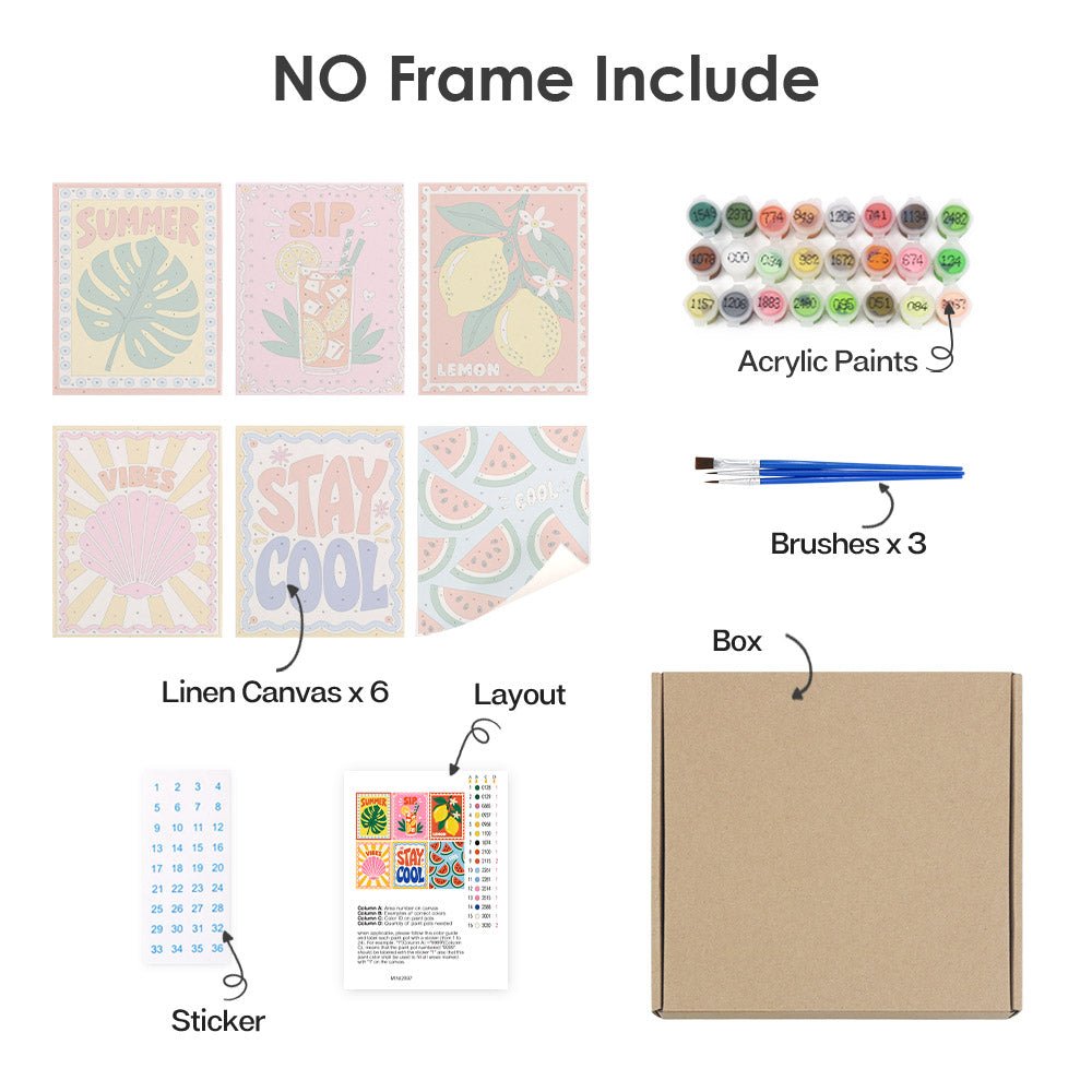 What's included with the no-frame version