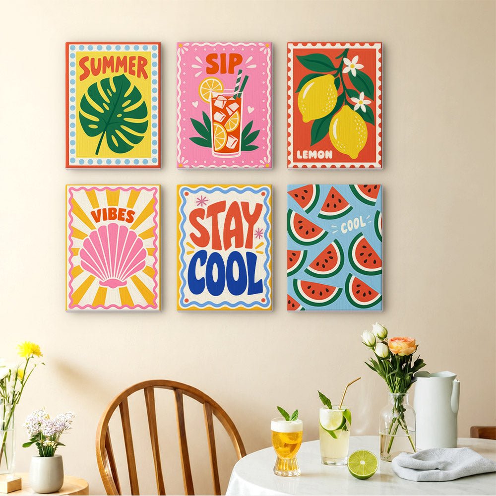 Summer Vibes mini painting set