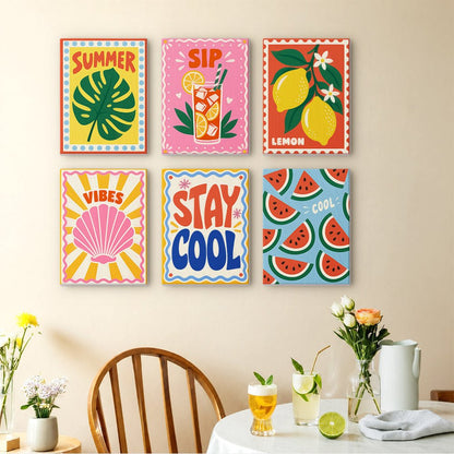 Summer Vibes mini painting set