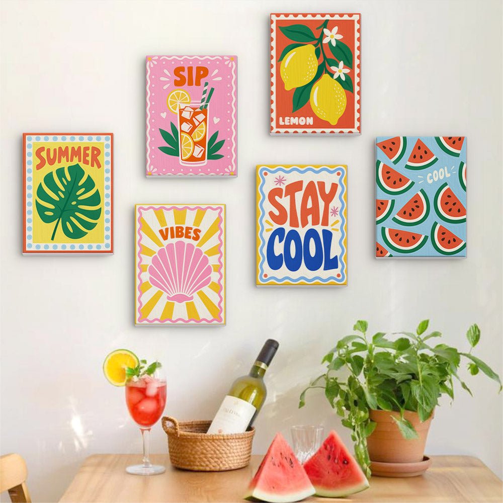 Summer Vibes mini painting set
