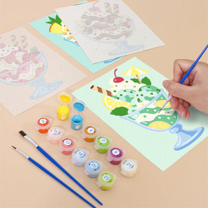 Sundae Parlor mini painting set