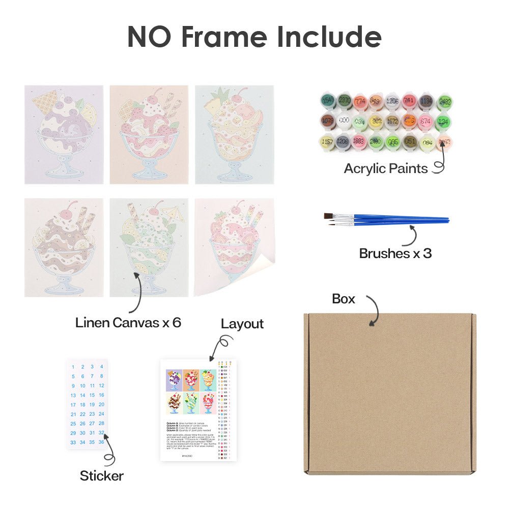 What's included with the no-frame version