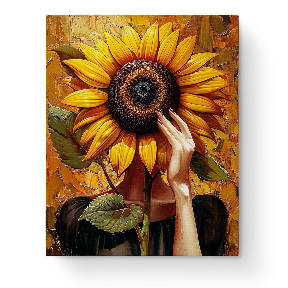 Sunflower Serenity - Floral Women - Judy Paint