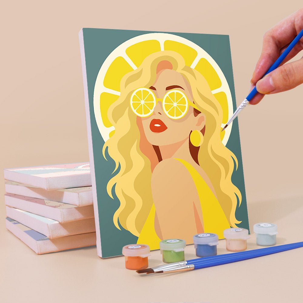 Sunglasses Divas mini painting set