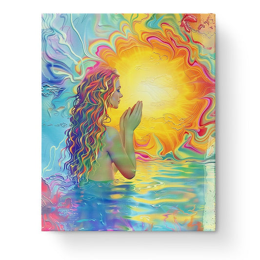 Sunlit Serenity - Meditation - Judy Paint
