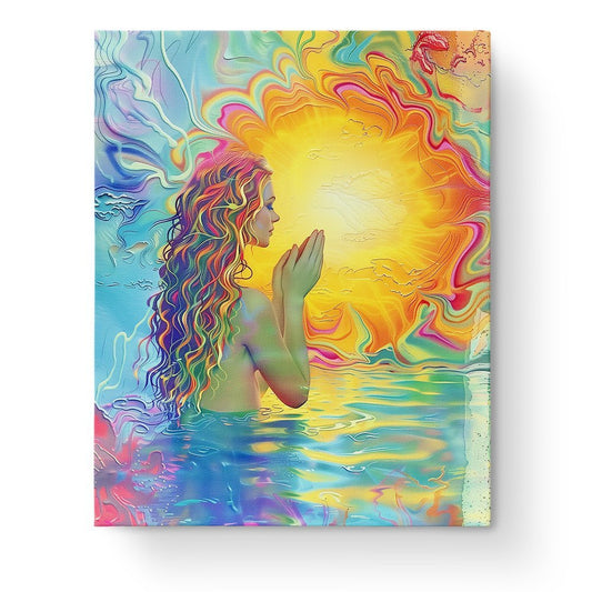 Sunlit Serenity - Meditation - Judy Paint