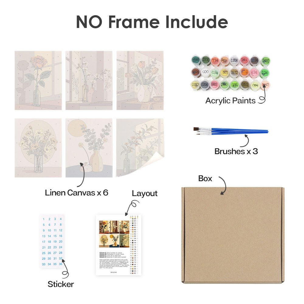 What's included with the no-frame version