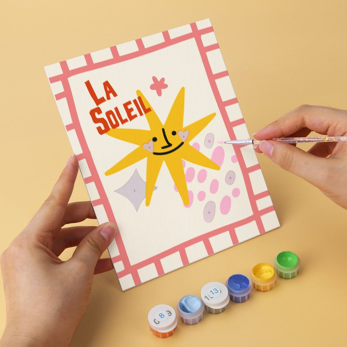 Sunny Side & Spritz – Set of 6 Mini Paintings - Judy Paint