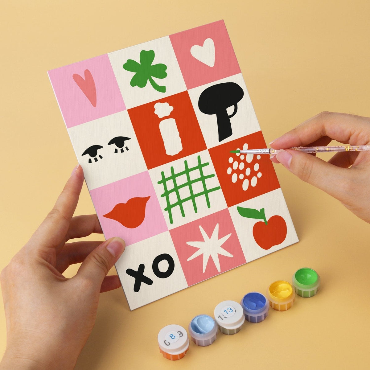 Sunny Side & Spritz – Set of 6 Mini Paintings - Judy Paint