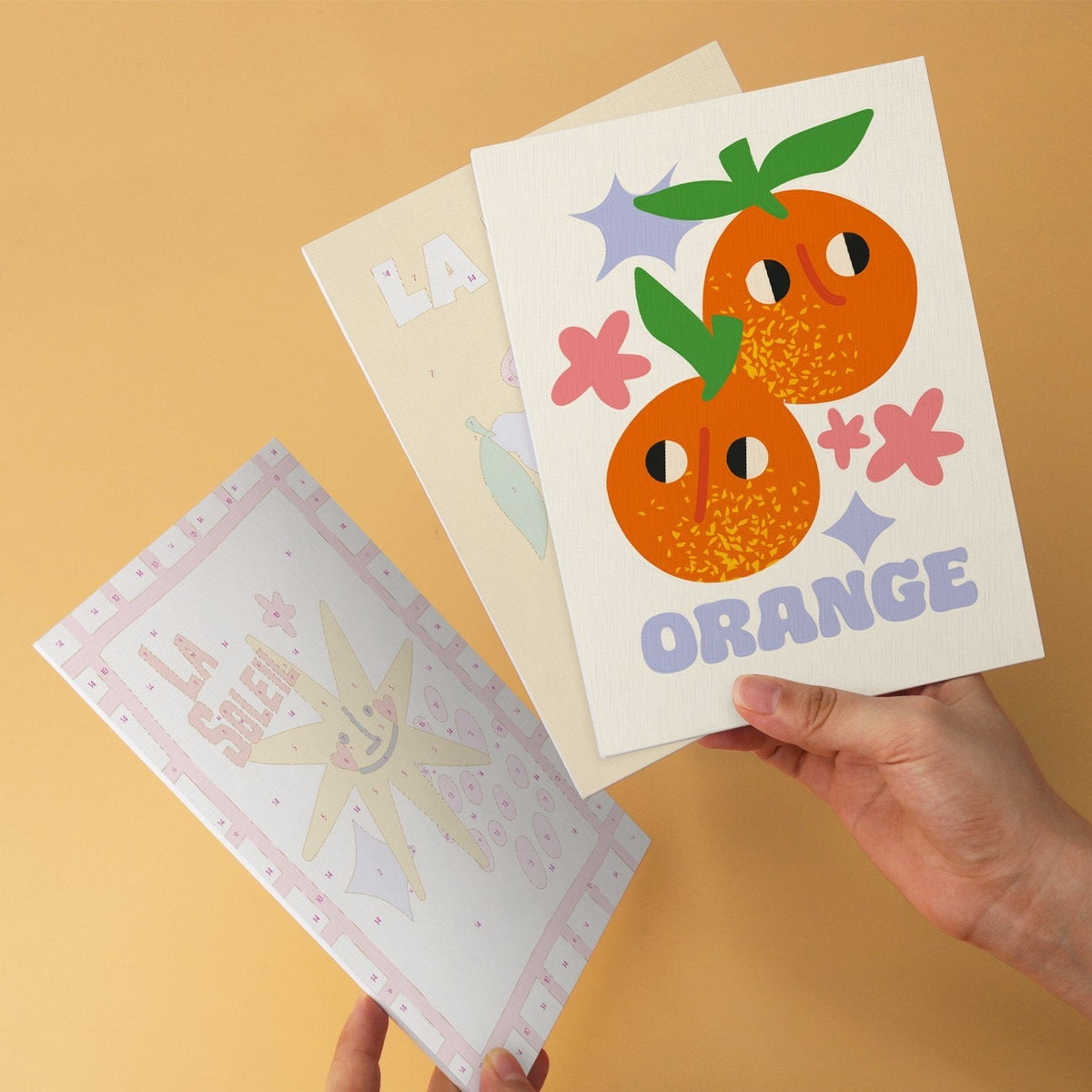 Sunny Side & Spritz – Set of 6 Mini Paintings - Judy Paint