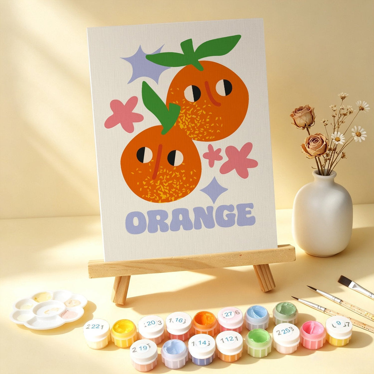 Sunny Side & Spritz – Set of 6 Mini Paintings - Judy Paint