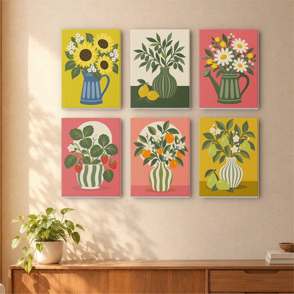 Sunny Vase Still Life mini painting set
