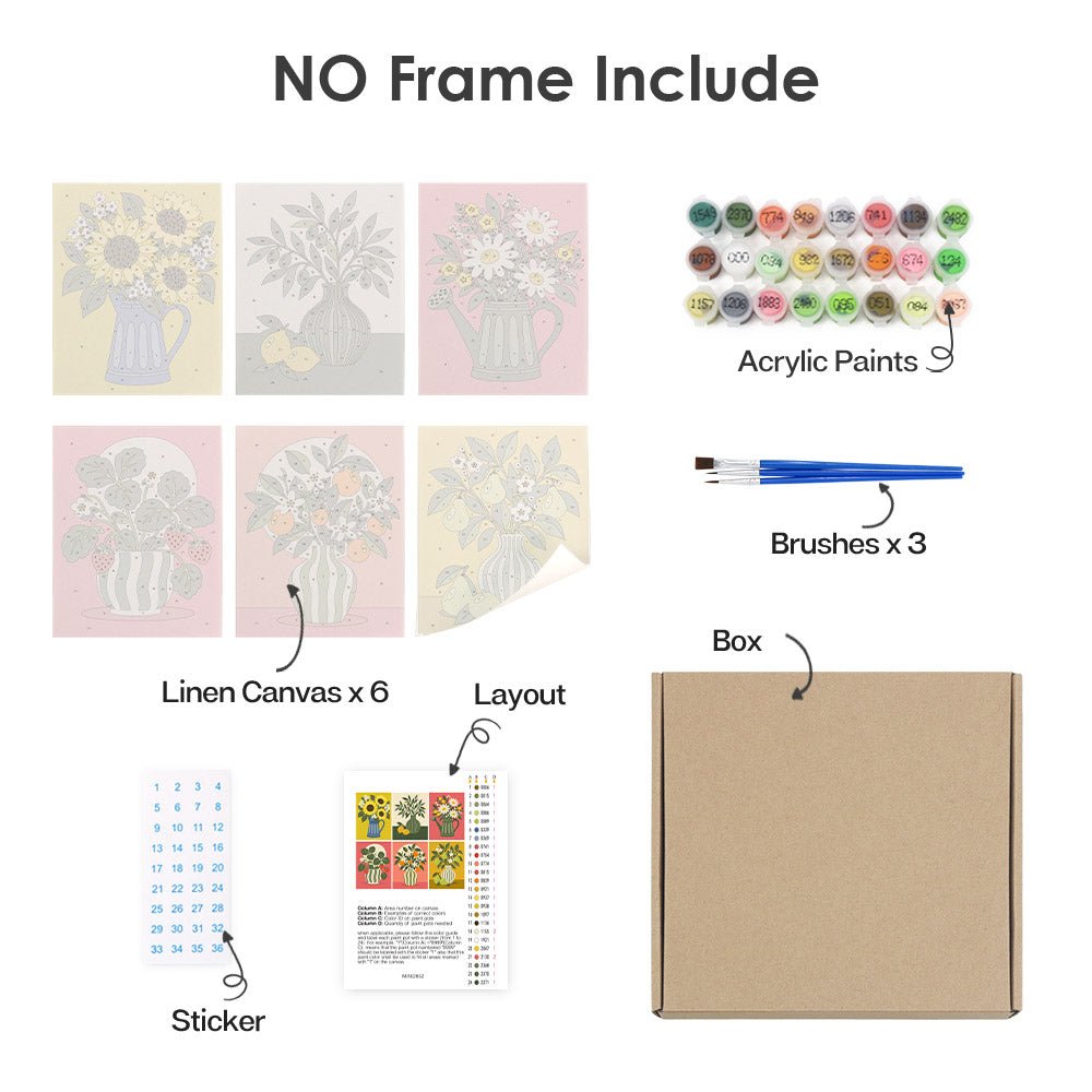 What's included with the no-frame version