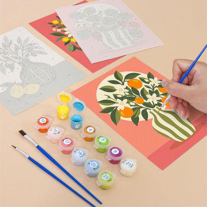 Sunny Vase Still Life mini painting set