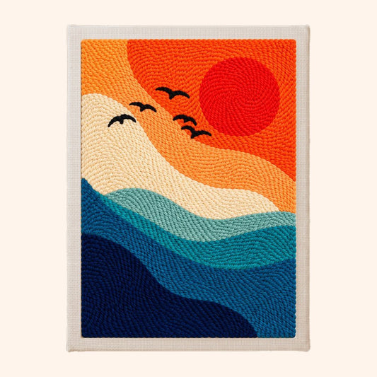 Sunset Horizon - Vertical Edition - Judy Paint