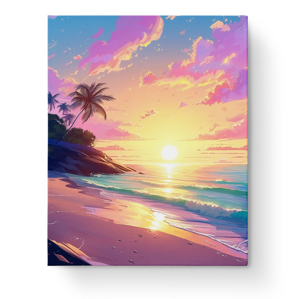 Sunset Serenity - Sea Landscape - Judy Paint