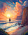 Sunset Serenity - Sea Landscape