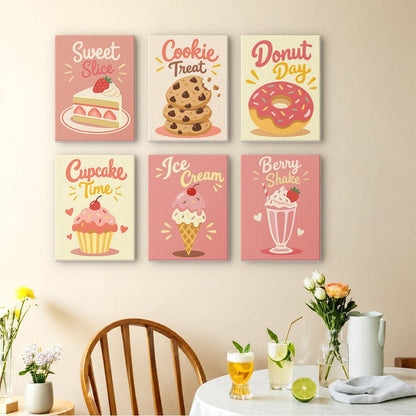 Sweet Bakery mini painting set