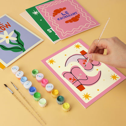 Sweet Garden – Set of 6 Mini Paintings - Judy Paint