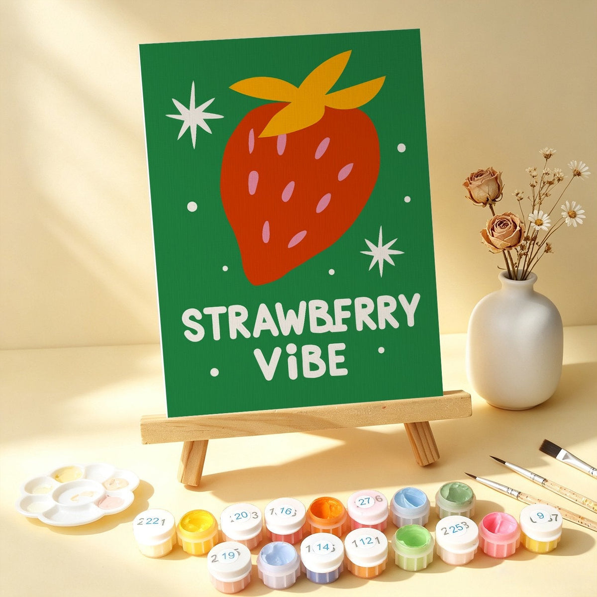 Sweet Garden – Set of 6 Mini Paintings - Judy Paint