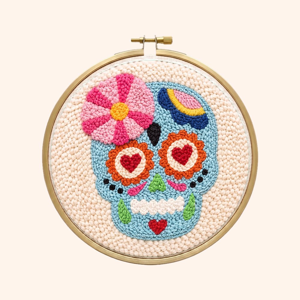 Sweet Skull - Circle Edition - Judy Paint