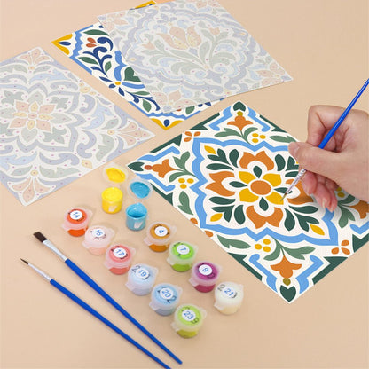 Talavera Tiles mini painting set