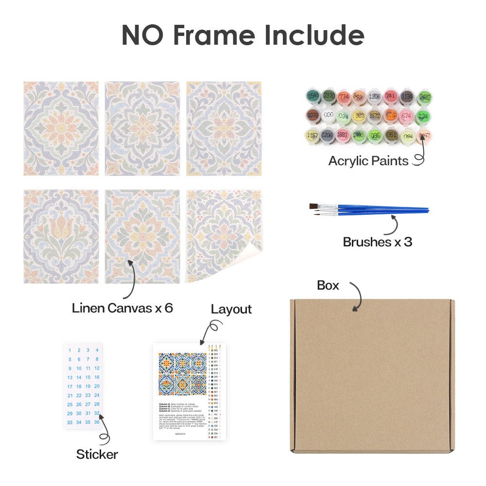 What's included with the no-frame version