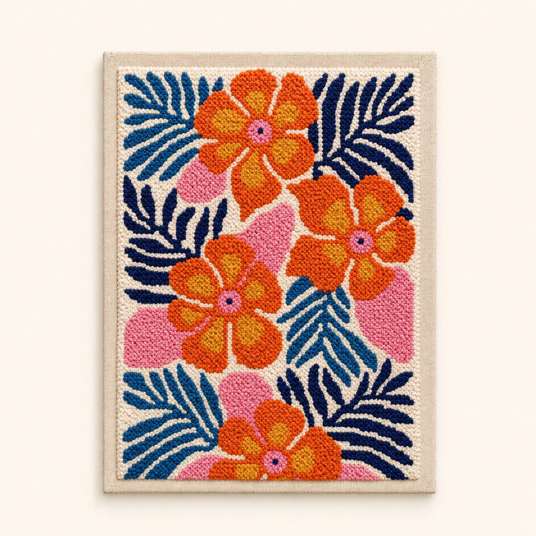 Tangerine Tropics - Vertical Edition - Judy Paint