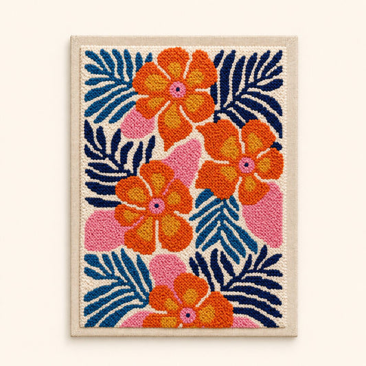 Tangerine Tropics - Vertical Edition - Judy Paint
