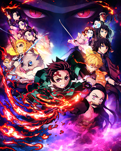 Tanjiro and Nezuko Epic Battle - Anime - Judy Paint