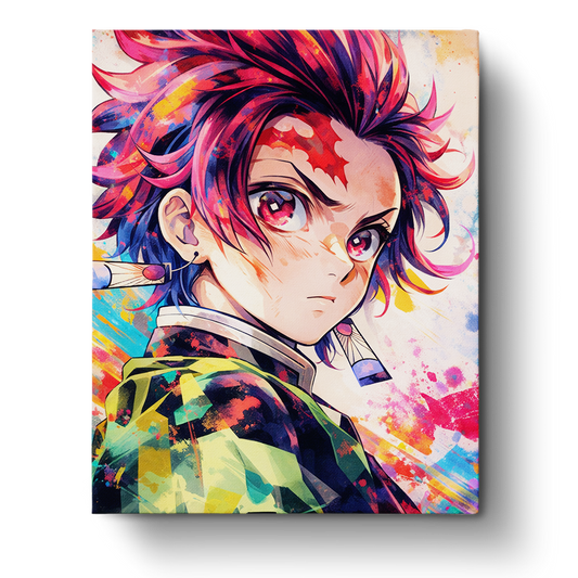 Tanjiro Determination - Anime - Judy Paint