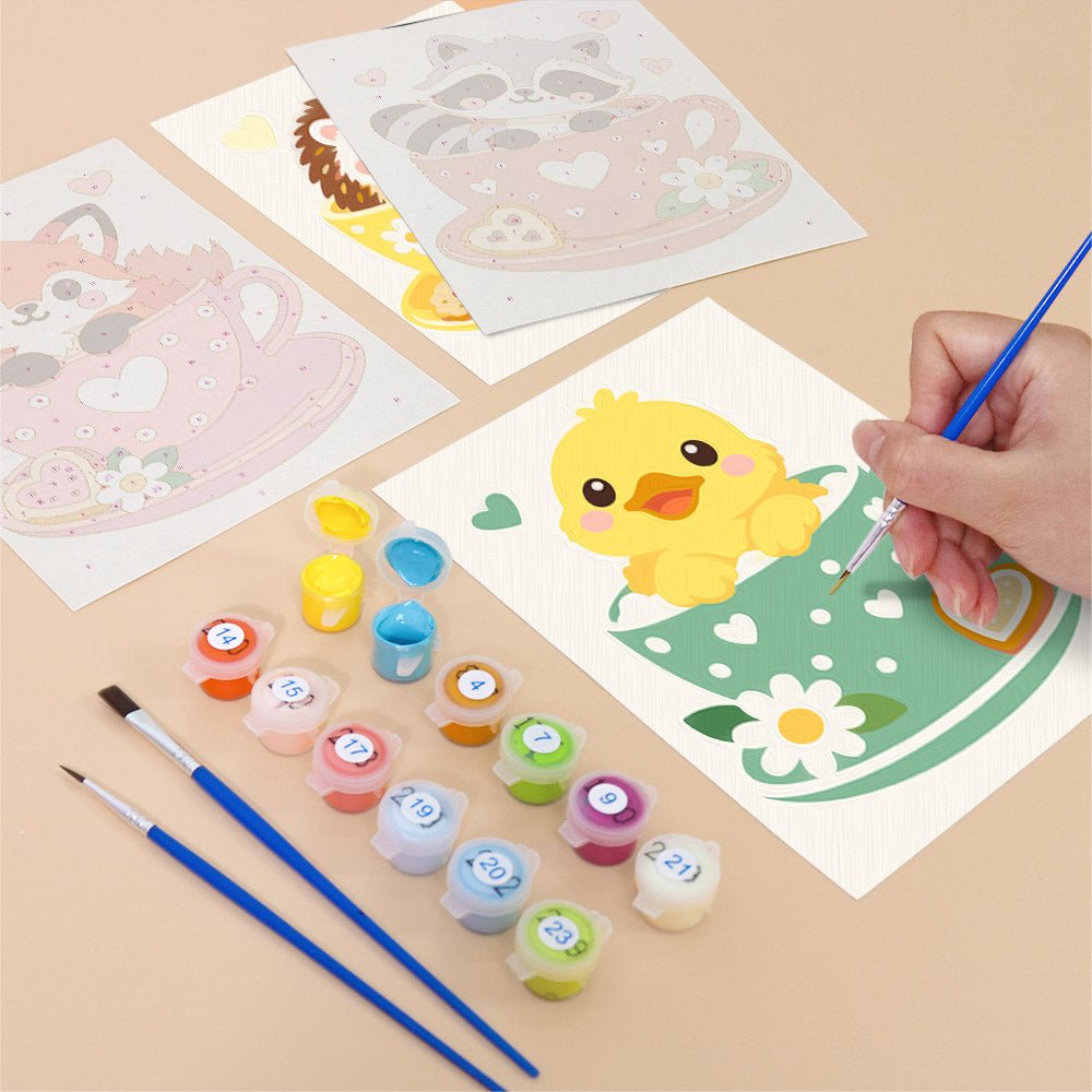 Teacup Pets mini painting set