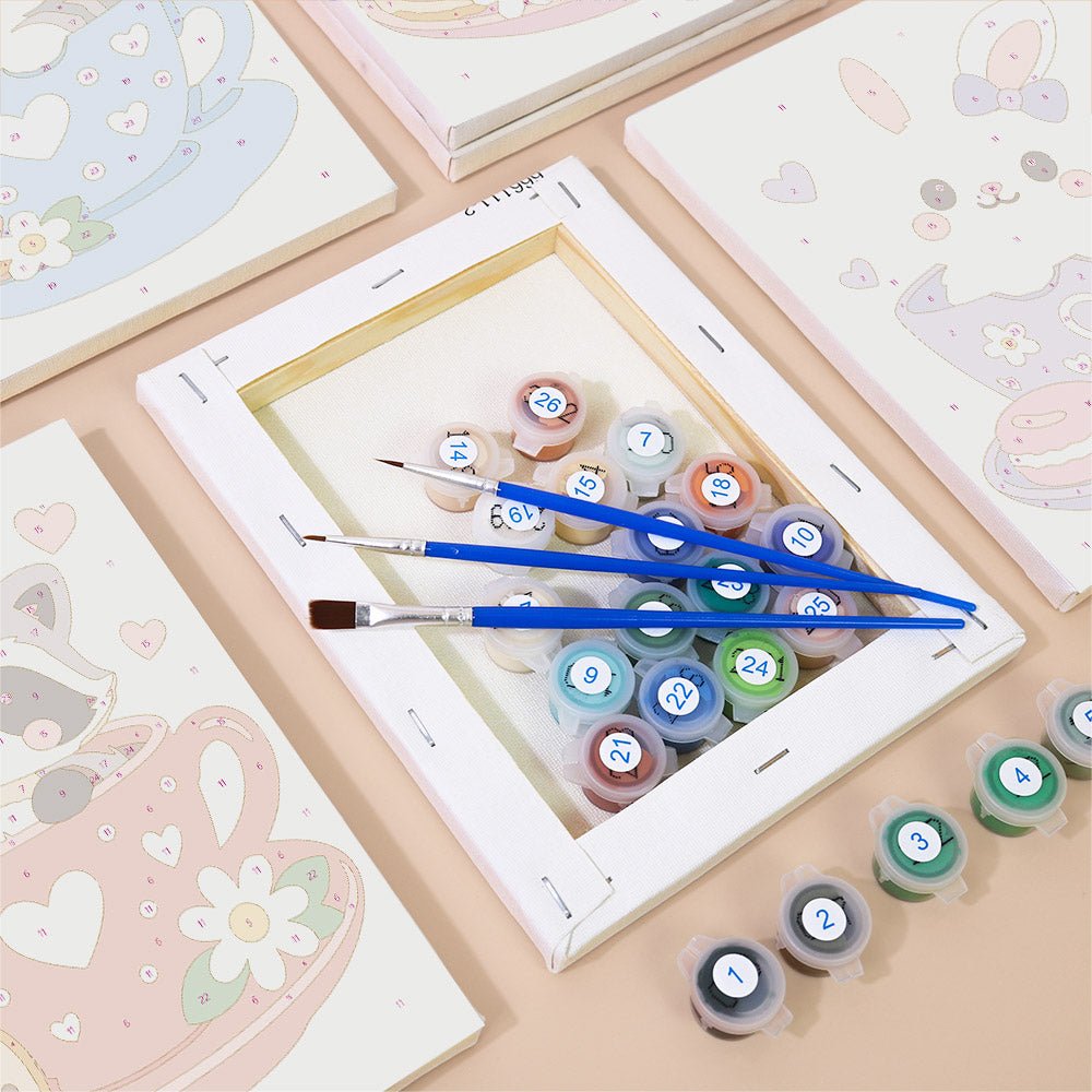 Teacup Pets mini painting set