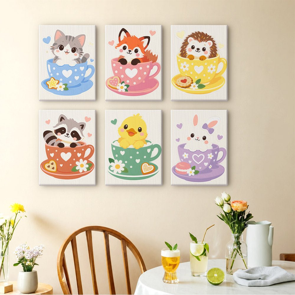 Teacup Pets mini painting set