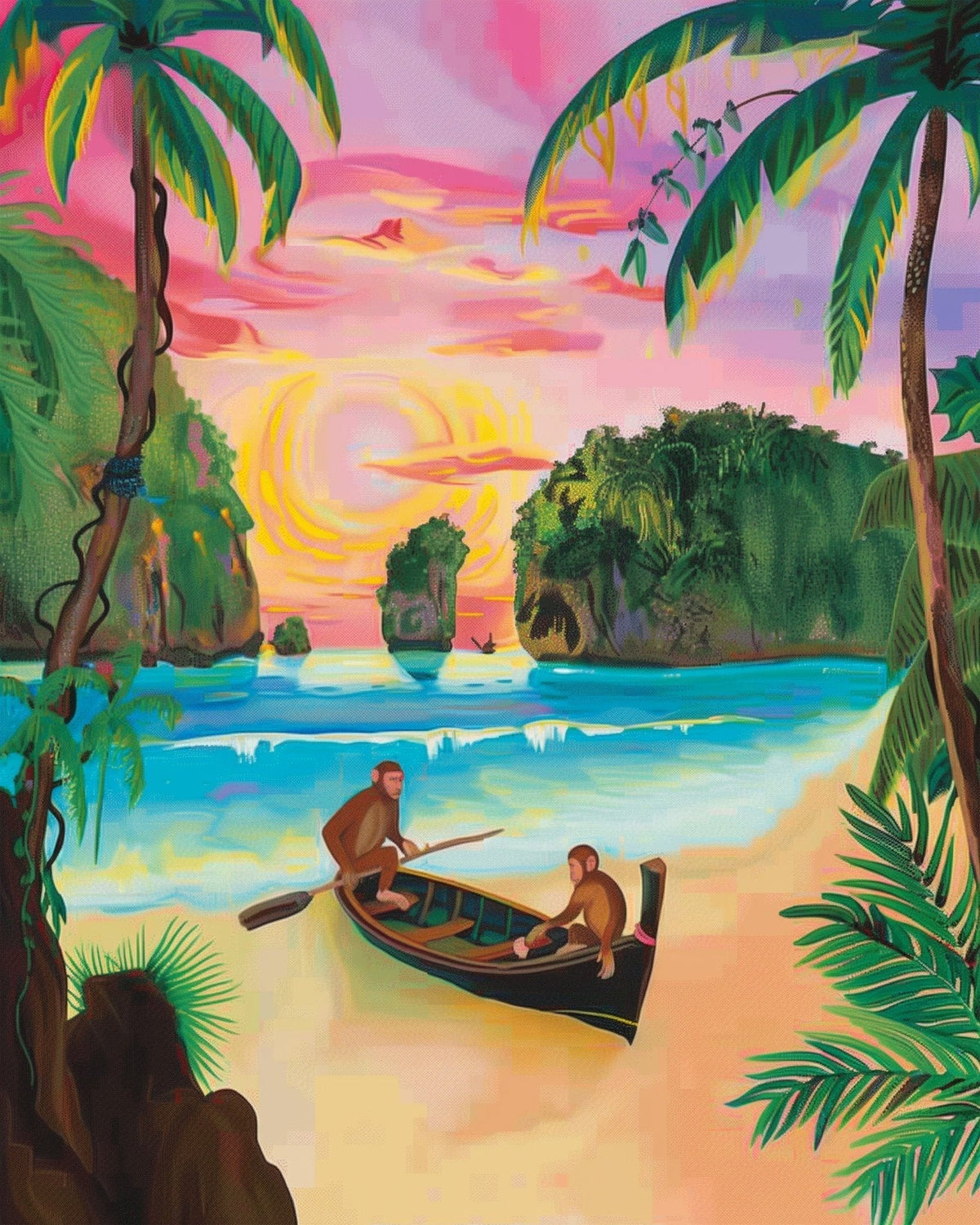 Thailand Beach - Judy Paint