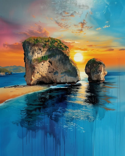 Thailand Sunset - Judy Paint