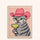 Tipsy Kitty Cowgirl - Vertical Edition