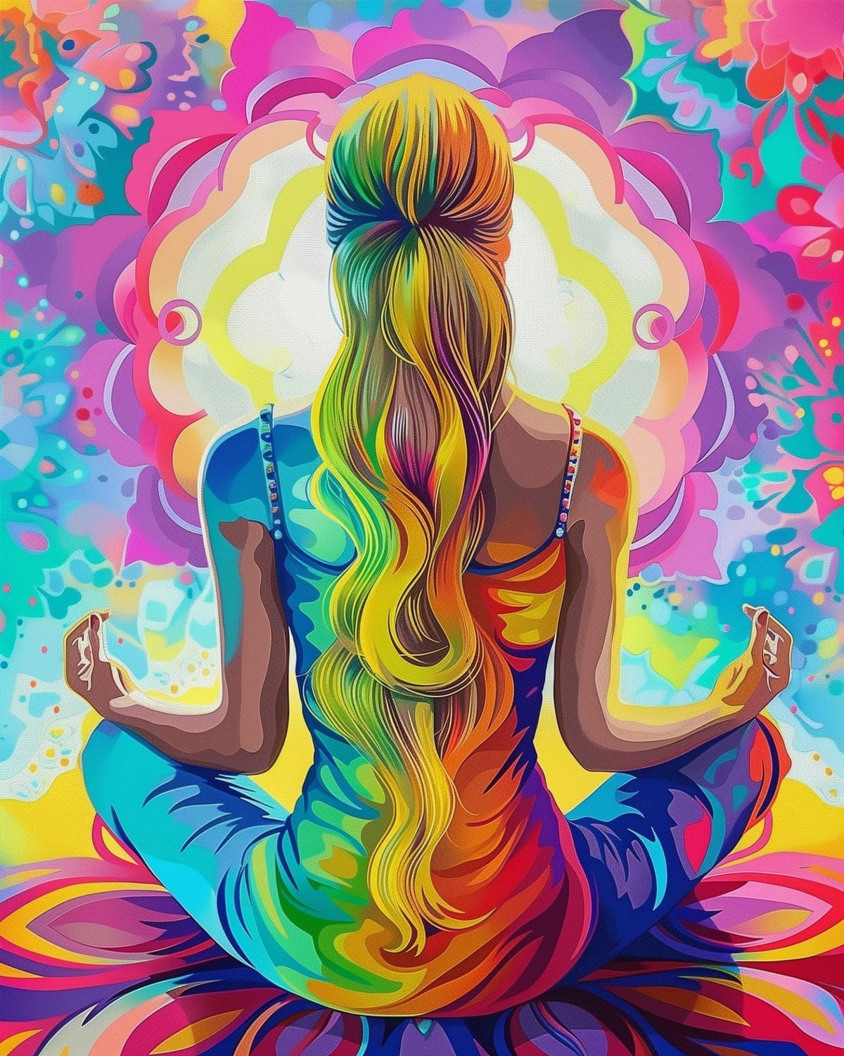 Tranquil Reflection - Meditation - Judy Paint