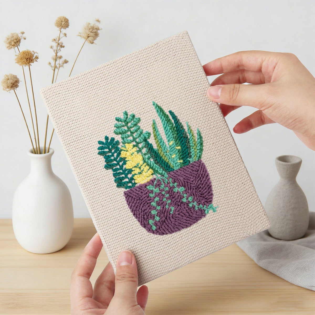 Trendy Foliage - Set of 4 - Judy Paint