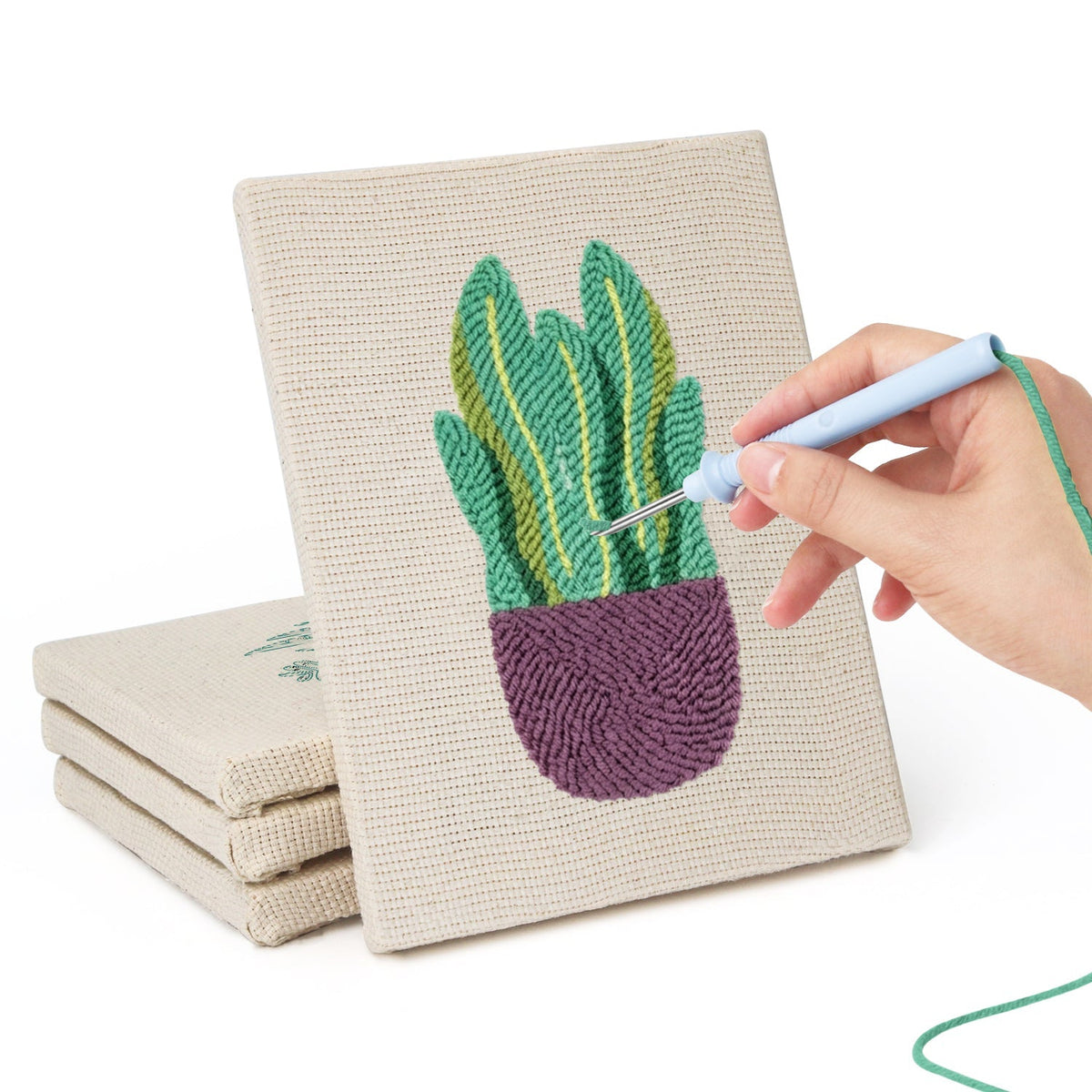 Trendy Foliage - Set of 4 - Judy Paint