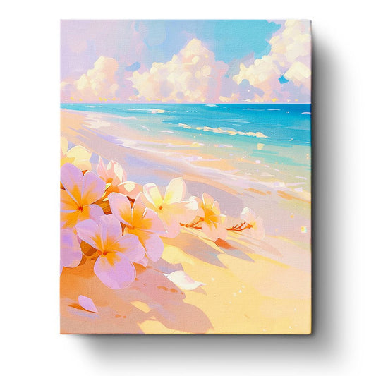 Tropical Beach Blossoms - Bohemian Vibes - Judy Paint