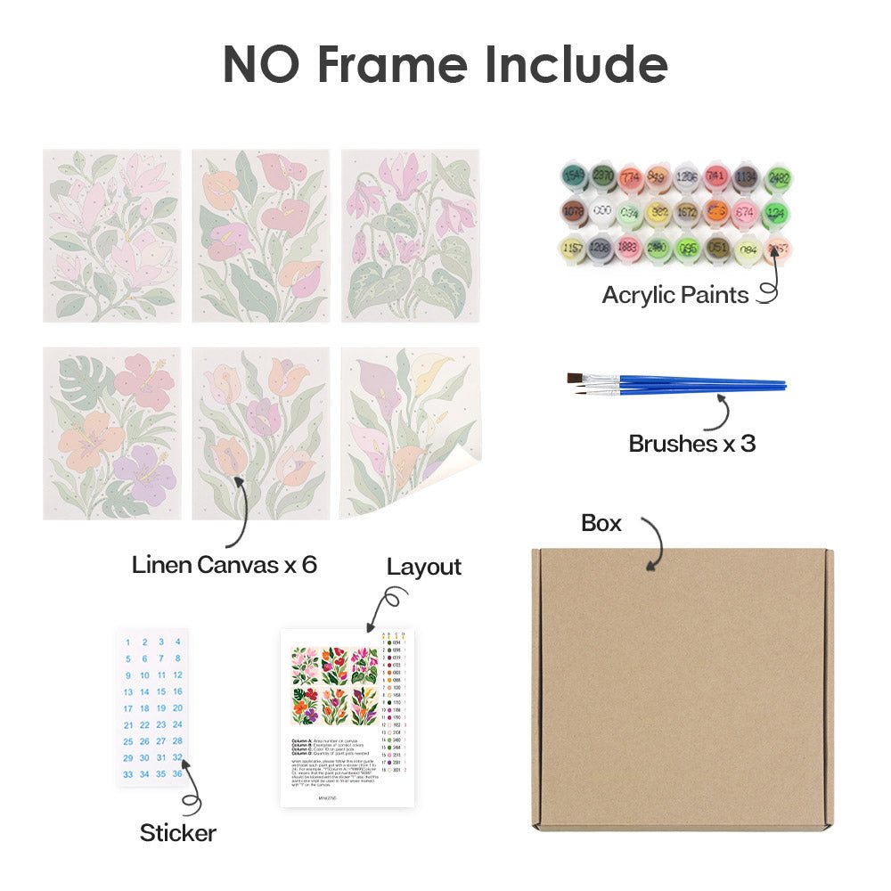 What's included with the no-frame version