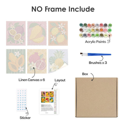 What's included with the no-frame version
