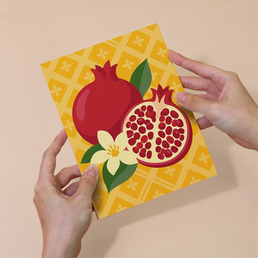 Tropical Fruit Stamps mini painting set