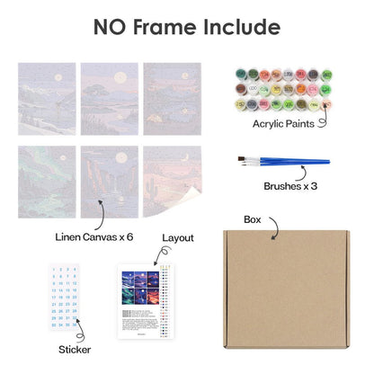 What's included with the no-frame version