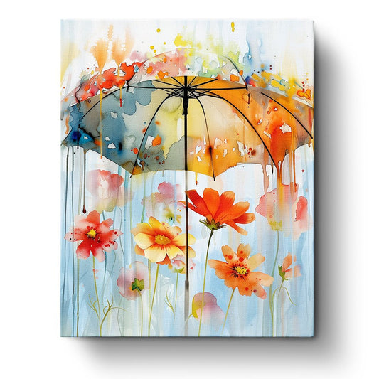 Umbrella Blossoms - Bohemian Vibes - Judy Paint