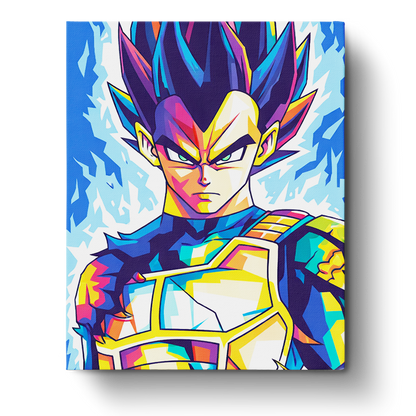 Vegeta Warrior Focus - Anime - Judy Paint