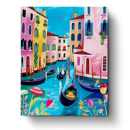 Venetian Canal - Venice - Judy Paint
