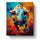 Vibrant Bull - Abstract Animals