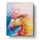 Vibrant Eagle Profile - Abstract Animals